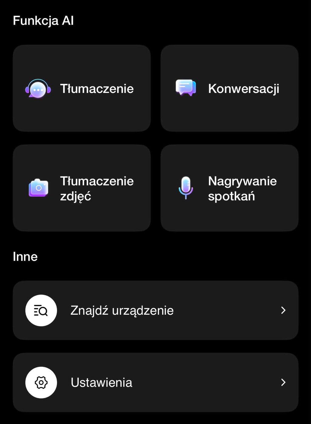 Smart Okulary AI Bluetooth z mikrofonem i głośnikami