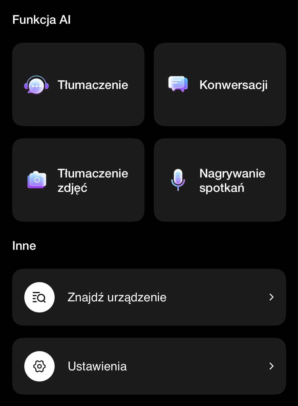 Smart Okulary AI Bluetooth z mikrofonem i głośnikami